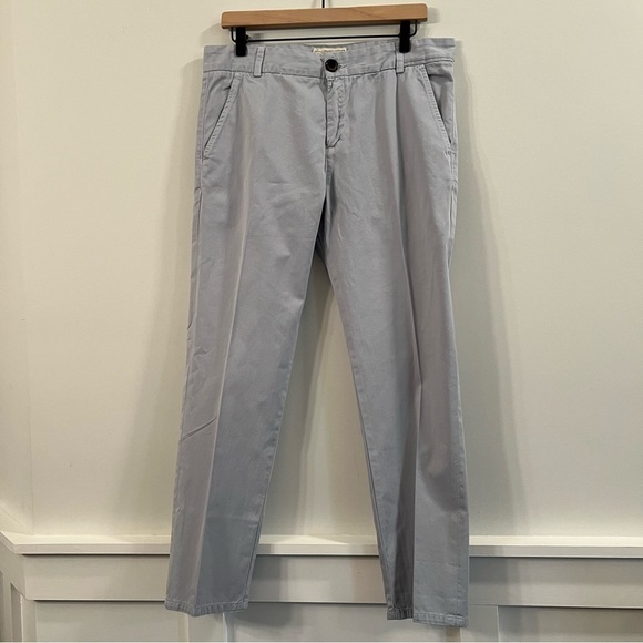 Women’s Current Elliot light blue career style khaki slacks pants size 28 - Picture 1 of 6